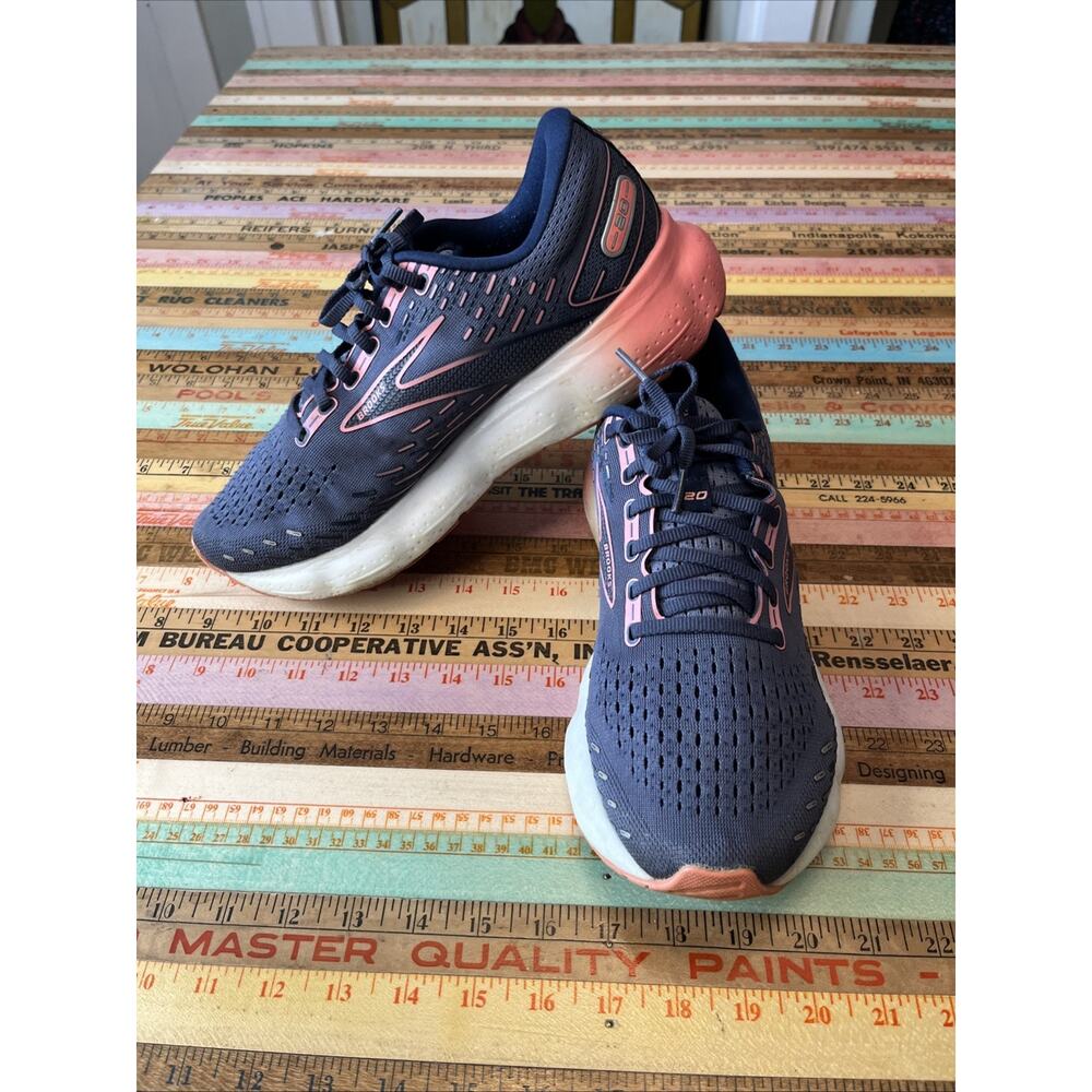 Brooks Glycerin GTS 20 Womens 11B US Blue Running Shoes